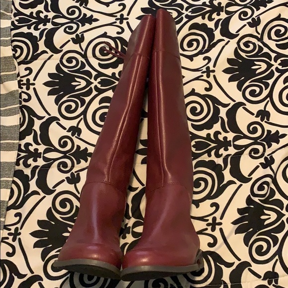 Nine West Leather Riding Boots - Picture 6 of 8